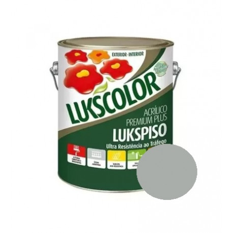 TINTA PISO LUKSCOLOR CINZA 3.6L