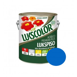 TINTA PISO LUKSCOLOR AZUL 3,6L