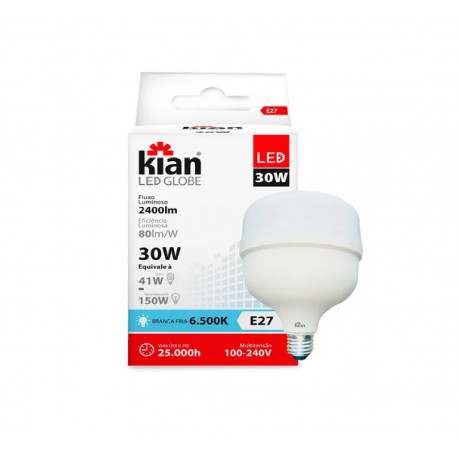 LAMPADA LED. 30W KIAN 6500K BIVOLT