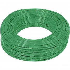 FIO CABO FLEX 6,0MM IND/VOLT VERDE 100M