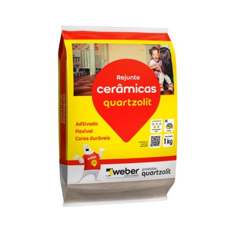 REJUNTE QUARTZOLIT MARRON CAFE 1 KG