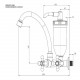 TORNEIRA C.FILTRO BIG LU 7085 B.M 7085 C-33 ABS