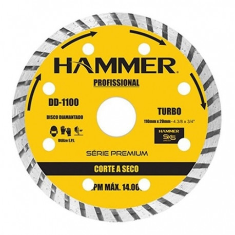 DISCO DIAM HAMMER TURBO 110MM