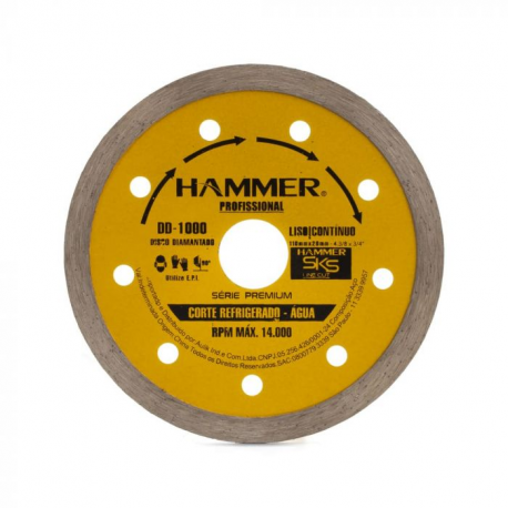 DISCO DIAM HAMMER LISO 110MM