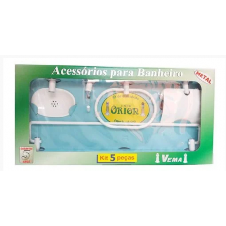 ACESS. KIT VEMA ORION 524 BRANCO 5 PCS