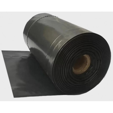 LONA PLASTICA.PRETA MEDIA 4X1M ROLO C.100M