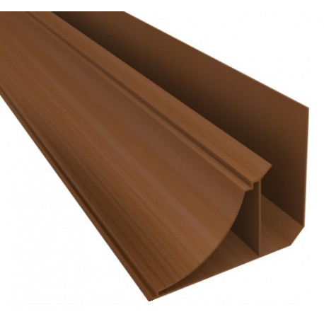 MOLDURA DE TETO PVC POLI MOGNO 6M