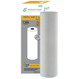 REFIL FILTRO HIDROFIL 1200L CX D AGUA 9 3/4